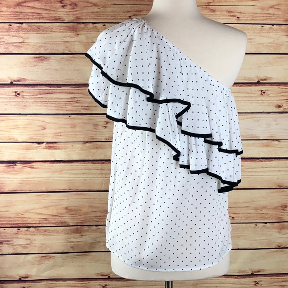 Ro & De | Polkadot Off Shoulder Ruffle - Picture 4 of 8